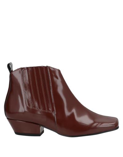 Shop About Arianne Ankle Boots In Cocoa