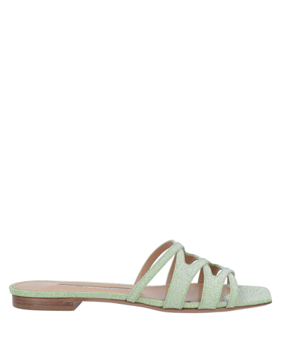 Shop Pellico Woman Sandals Light Green Size 8 Soft Leather