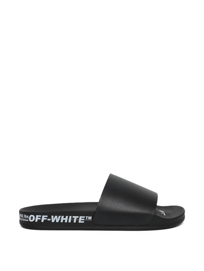 Shop Off-white Industrial Belt Slider In Black