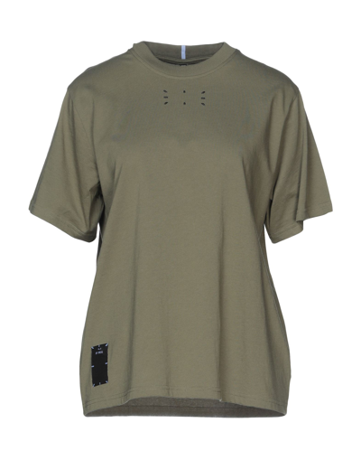 Shop Mcq By Alexander Mcqueen T-shirts In Military Green