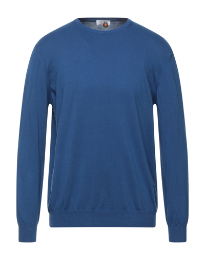 Shop Heritage Sweaters In Bright Blue