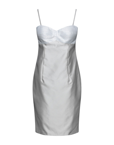 Shop Dnc By Antonio D'errico Midi Dresses In Light Grey