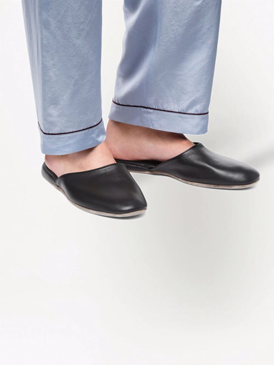 Church's Arran 3 Leather Slippers In Black