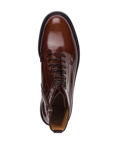 Church's Alexandra Polished Ankle Boots In Braun