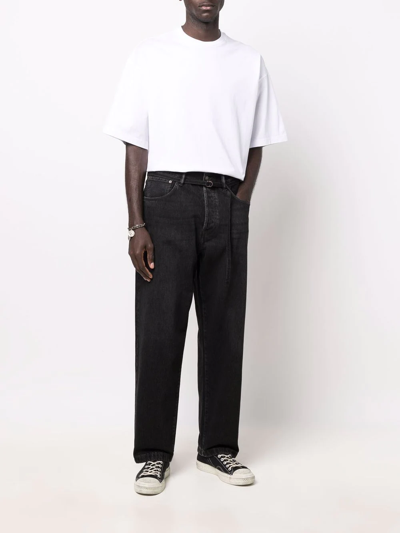 Shop Acne Studios 1991 Toj Loose-fit Jeans In Black