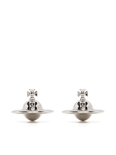 Shop Vivienne Westwood Lorelei Stud Earrings In Silber