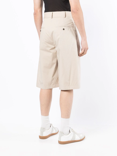Shop Rito Structure Wide-leg Shorts In Braun