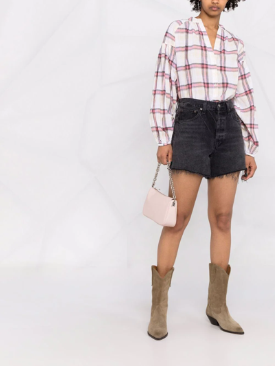 Woolrich Plaid Check Button-up Shirt In Neutrals