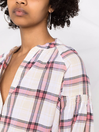 Woolrich Plaid Check Button-up Shirt In Neutrals