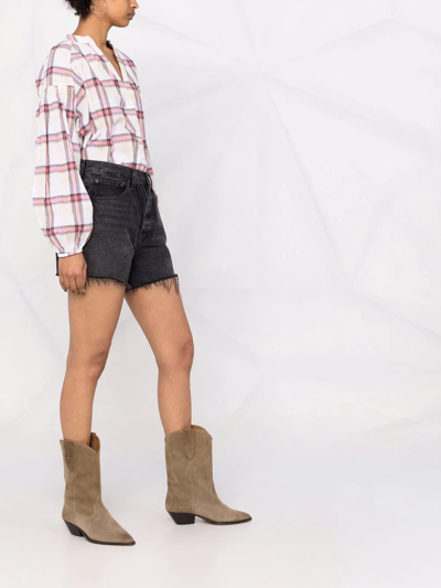 Woolrich Plaid Check Button-up Shirt In Neutrals