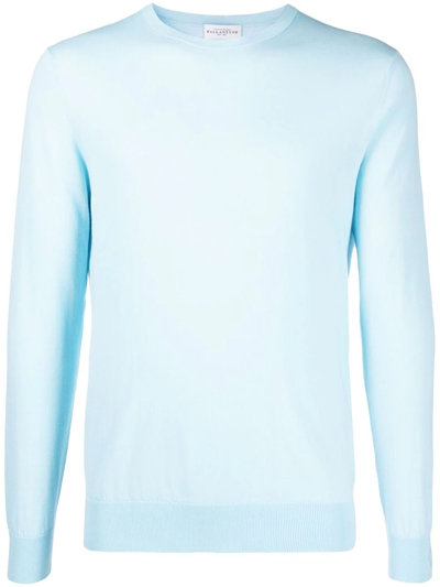 Shop Ballantyne Crew Neck Sweatshirt In Blau