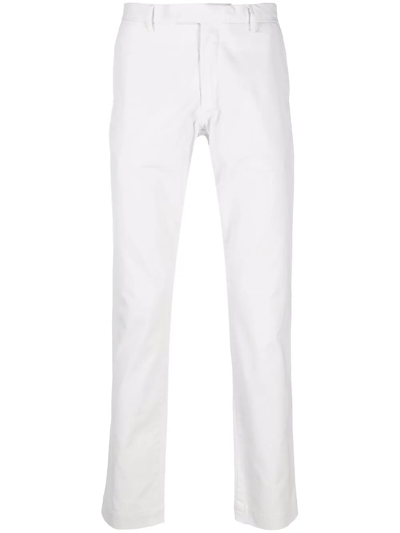 Polo Ralph Lauren Four-pocket Cotton Chino Trousers In Weiss | ModeSens
