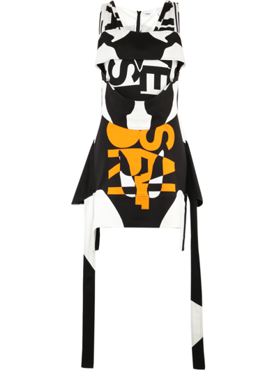 Burberry Printed Dress In Printed