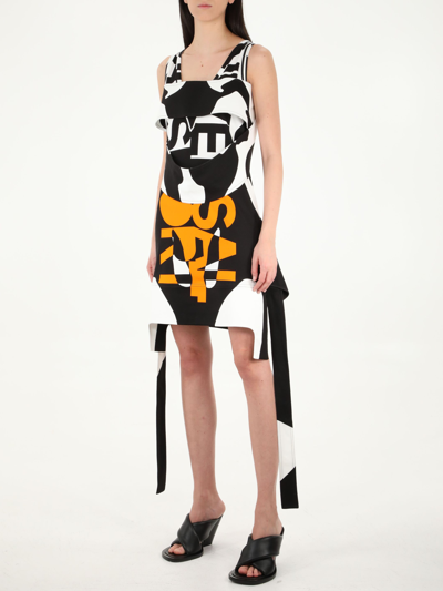 Shop Burberry Printed Dress