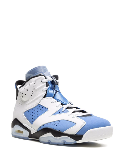 Shop Jordan Air  6 Retro "unc" Sneakers In Blue