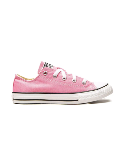 Shop Converse Low-top All-star Trainers In Pink
