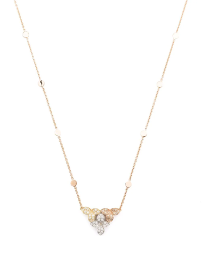 Shop Pasquale Bruni 18kt Gold Ama Diamond Necklace