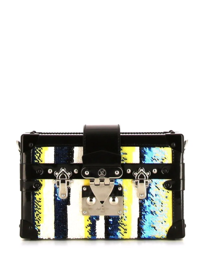 Pre-owned Louis Vuitton  Mini Trunk Clutch In Black