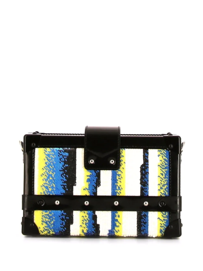 Pre-owned Louis Vuitton  Mini Trunk Clutch In Black
