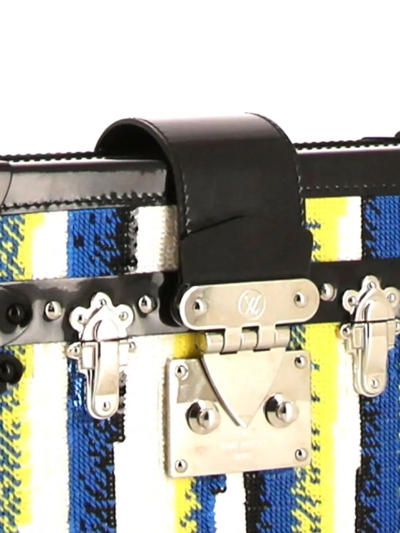 Pre-owned Louis Vuitton  Mini Trunk Clutch In Black