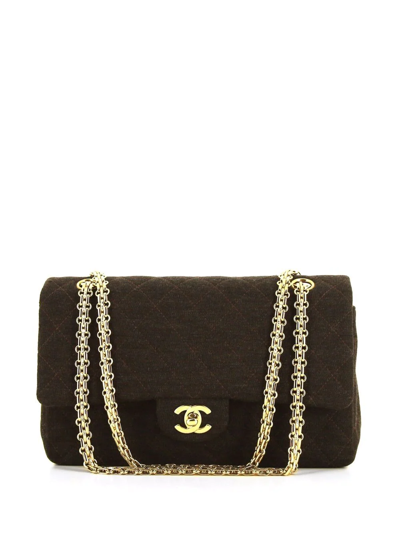 Pre-owned Chanel 2002 Timeless Shoulder Bag In Brown