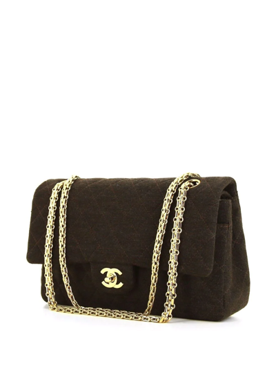 Pre-owned Chanel 2002 Timeless Shoulder Bag In Brown