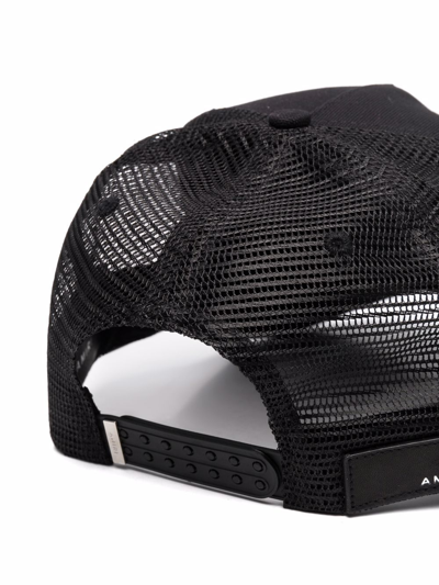 Amiri Three Star Patch Trucke Hat In Black