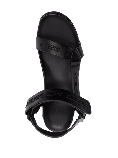 Stella Mccartney Trace Strap Sandals In Black
