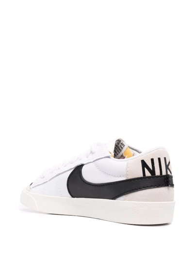 Shop Nike Blazer Low '77 Jumbo Sneakers In White