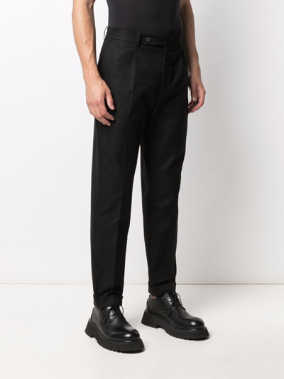 Alexander Mcqueen Chino Trousers Clothing In Black | ModeSens