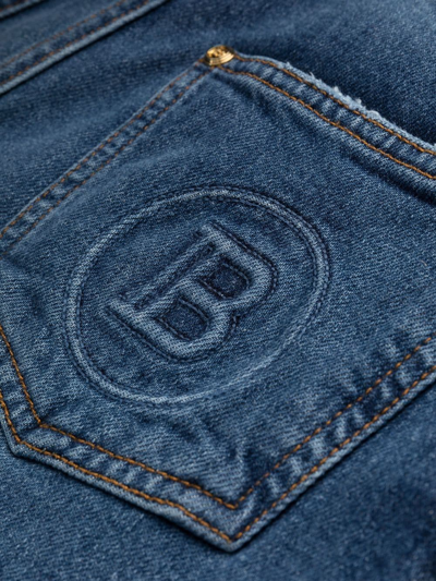 Shop Balmain Jeans Clothing In Blue