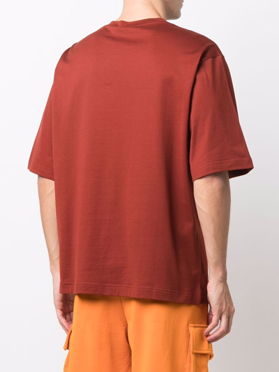 Shop Dolce & Gabbana Logo T-shirt Clothing In Red