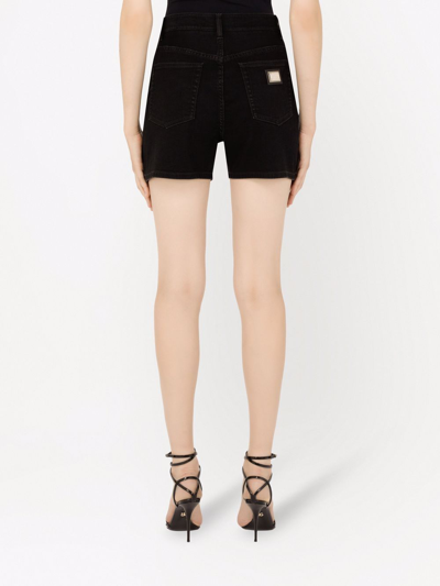 Shop Dolce & Gabbana Shorts Bite Clothing In Black
