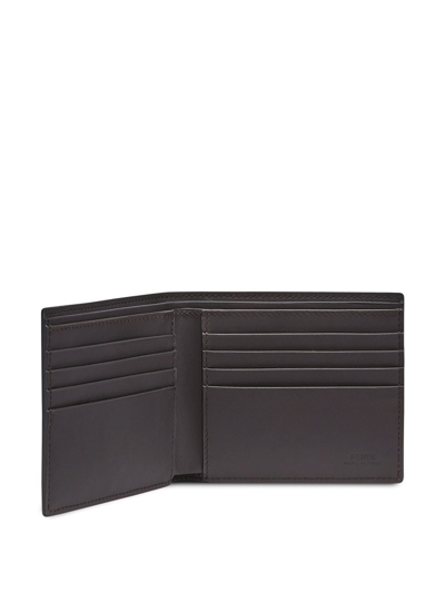 Shop Fendi Logo Wallet Accessories In Black