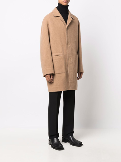 Shop Fendi Trench Clothing In Brown