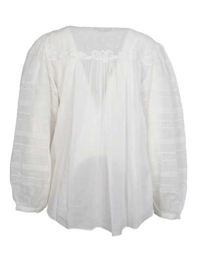 Shop Isabel Marant Top Gregoria Clothing In White