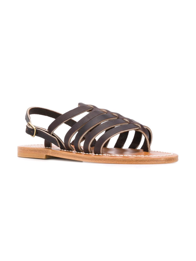 Shop Kjacques K. Jacques Homere Sandals Shoes In Brown