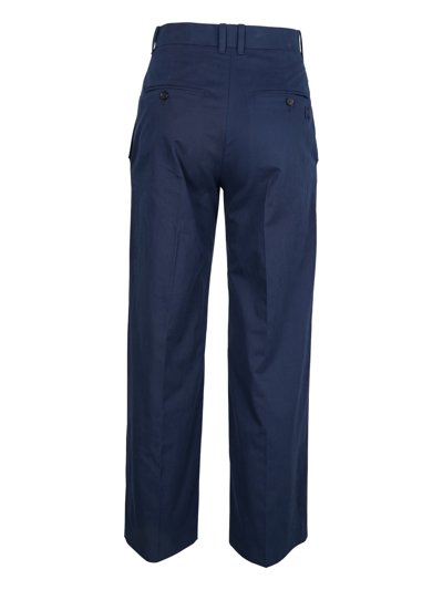 Shop Kenzo Trousers Clothing In Blue