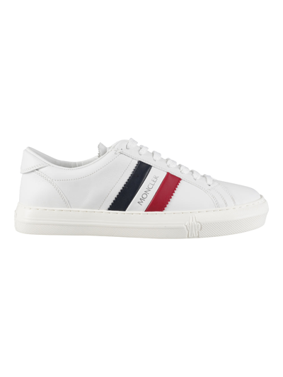 Shop Moncler Sneakers Shoes In White