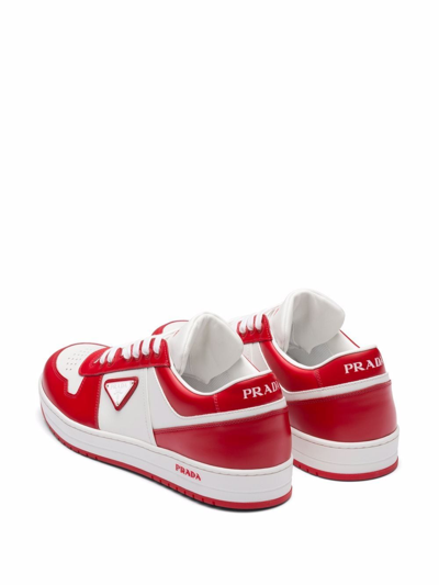 Shop Prada Sneakers Shoes In Red