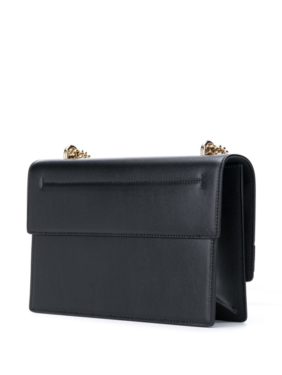 Shop Ferragamo Salvatore  Vara Fl Bag Bags In Black