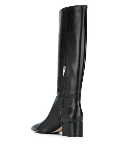 Shop Sergio Rossi Seventy Nappa Boots Shoes In Black