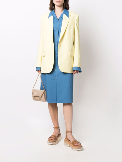 Shop Stella Mccartney Jacket Clothing In Yellow &amp; Orange