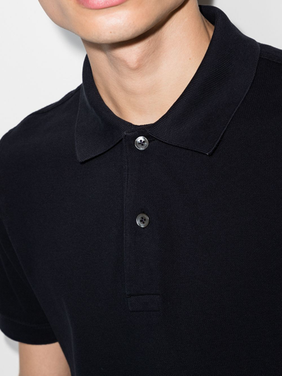 Shop Tom Ford Polo Shirt Clothing In Black