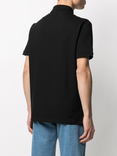 Shop Valentino Polo Logo Clothing In Black