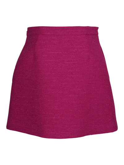 Shop Valentino Skirt Clothing In Pink &amp; Purple