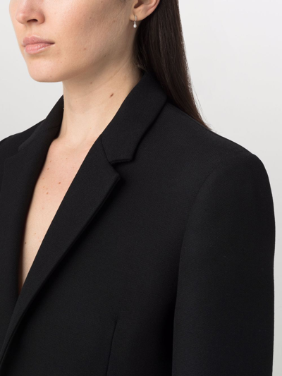 De Jaegher 18kt White Gold Lightly Drop Diamond Hoop Earring In Silver