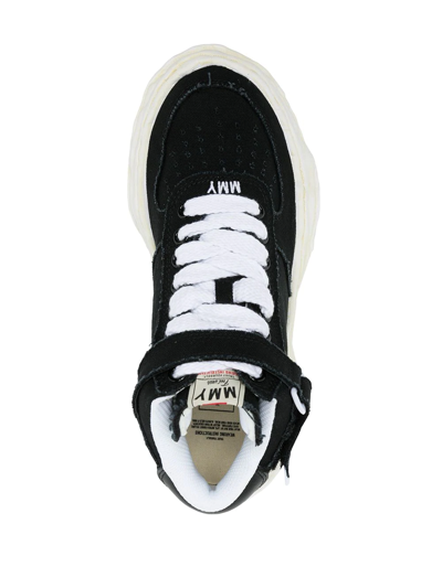 Shop Miharayasuhiro Wayne High-top Sneakers In Black