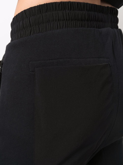 Shop Thom Krom Slim-fit Organic Cotton Shorts In Black