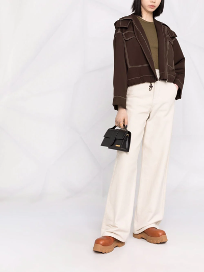 Jacquemus Le Bambino Satchel In Black